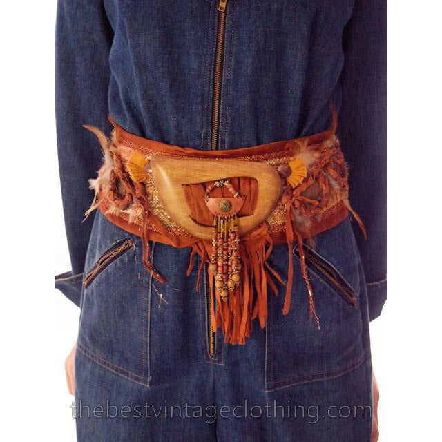 Vintage Womens 100% Cotton Denim Jumpsuit 1970s Sears Bust 38- S/M Women's,New Arrivals The Best Vintage Clothing