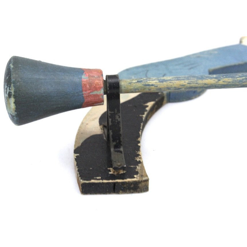 VTG 1930s WOODEN TOWEL RACK SHABBY CHIC Bonnet Girl Boudoir COTTAGE Hand Painted Collectibles The Best Vintage Clothing