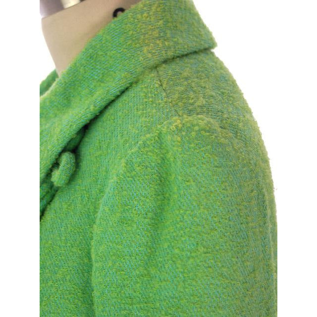 Vintage Ladies Spring Green/Turquoise Wool Boucle Suit Evel Dean 1960s 38-27-Free Women's,On Sale vendor-unknown