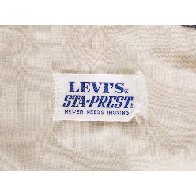 Vintage Levis Big E Blue Striped Button Fly Womens 29" Waist Late 1960s Women's,New Arrivals Levi's