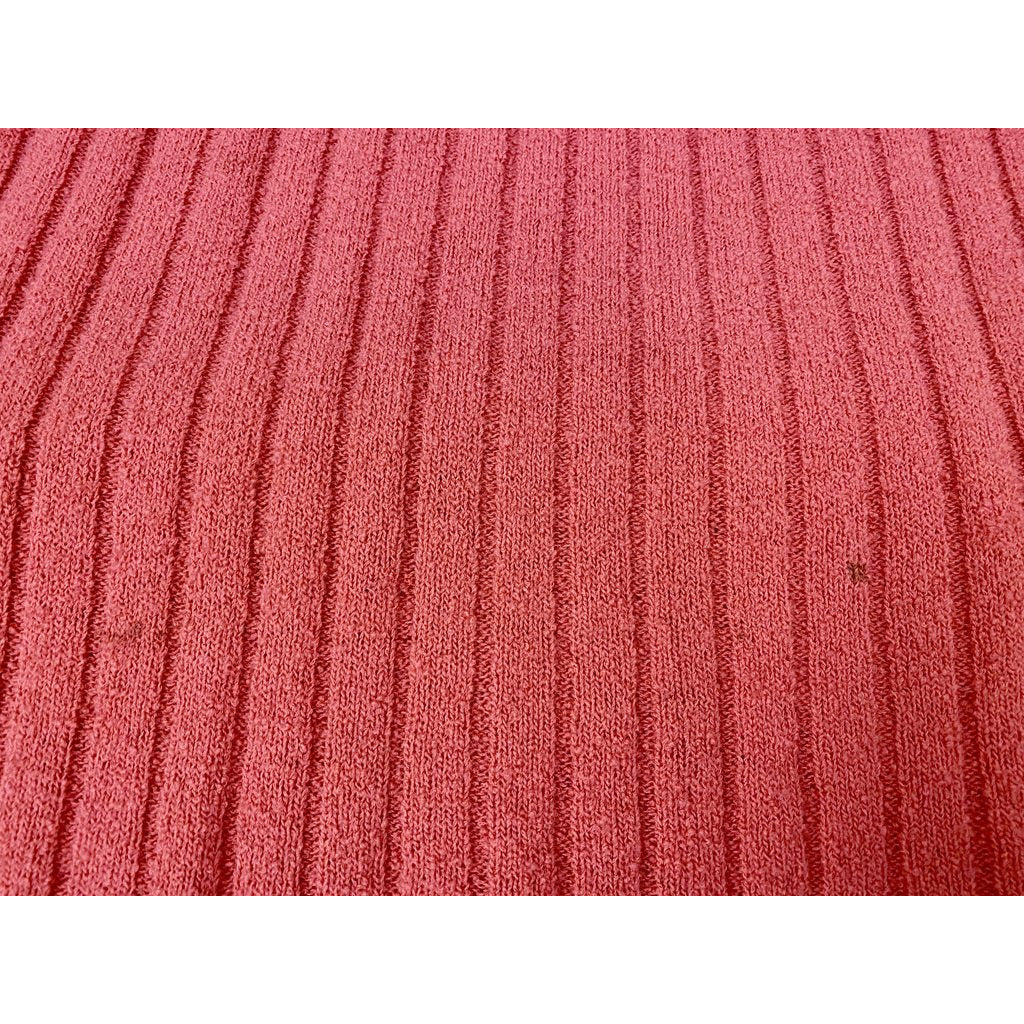 2PC Vintage Secretary Skirt Suit Sweater Suit 1950s Pink Beaded Wool Boucle Womens M Women's,New Arrivals The Best Vintage Clothing