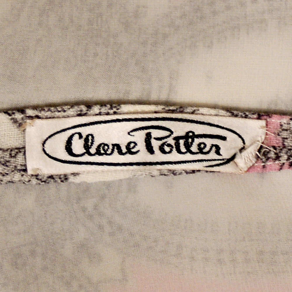 Vintage Blouse Wool Paisley Clare Potter 1940S Women's The Best Vintage Clothing