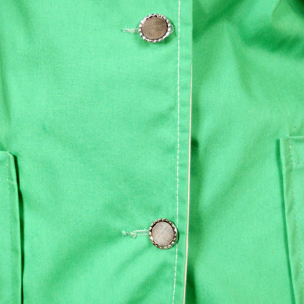 Vintage Womens Coat Lime/Natural Reversible 1960S 40" Bust Cart2cart The Best Vintage Clothing