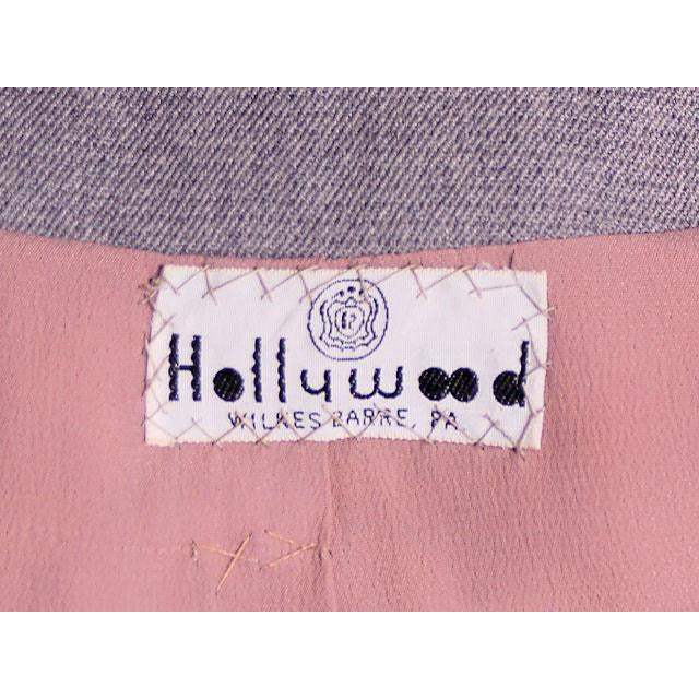 Vintage Gray Suit Silver Persian Lamb Stand Up Collar Late 1950s 39-26-38 Cart2cart The Best Vintage Clothing