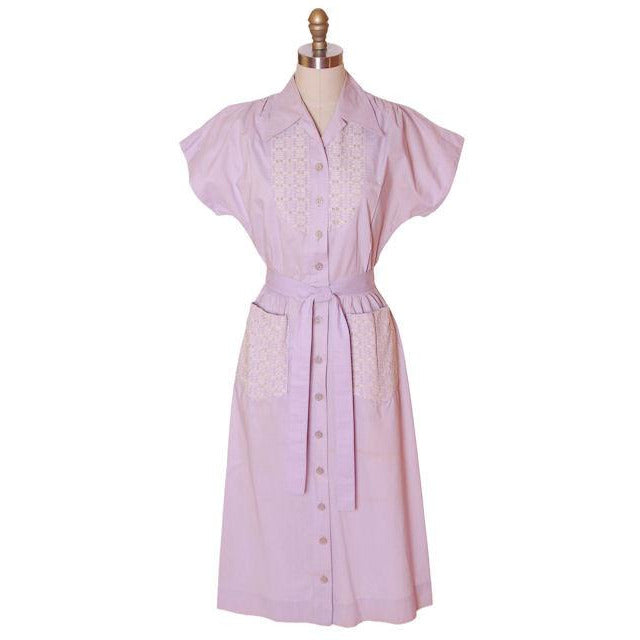 Vintage waitress shop dress