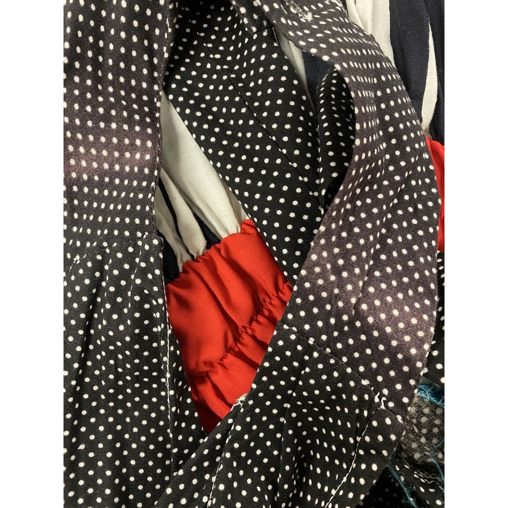 Fun Sundress Maxi Hansel & Gretel Fairy Tale Print 1970s Cotton Leisure Lovers dress The Best Vintage Clothing