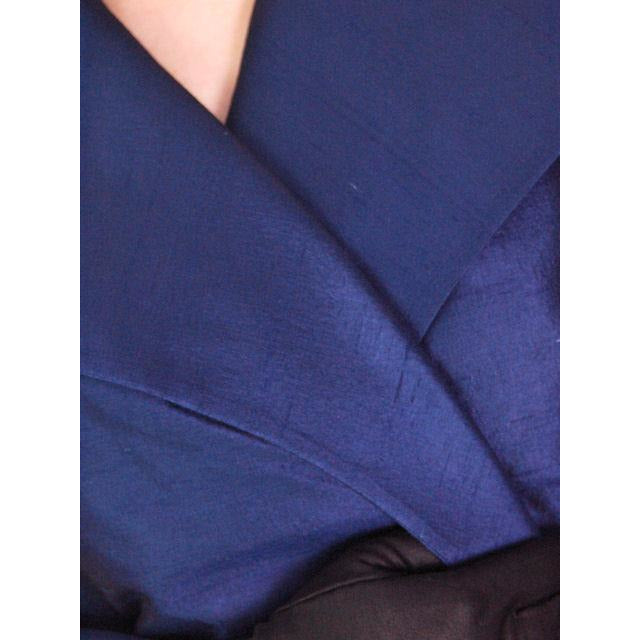 Vintage Silk Swing Coat Sapphire Blue La Palliere Paris France 1950s up to 46" bust Women's,New Arrivals vendor-unknown
