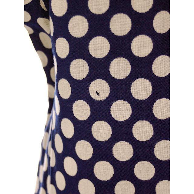 Vintage Mod Polka Dot Dress Adele Simpson 1960S 38-36-44 Women's Adele Simpson