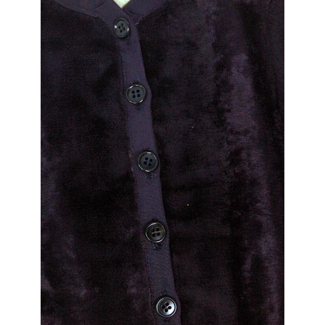 Vintage Jacket/Top Navy Blue Velour 1940s Tight Fitting Women's,On Sale The Best Vintage Clothing