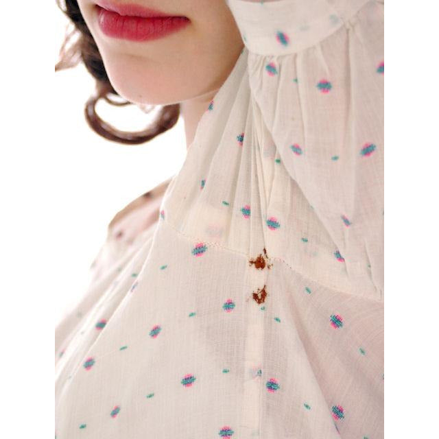 Young Lady's Cotton Printed Day Dress Dropped Waist 1920s 32-30-32 Women's,New Arrivals The Best Vintage Clothing