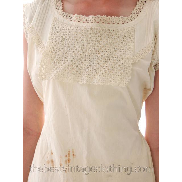 Antique Wedding Trousseau Set Victorian 5PC Set Fancy Whites Large Women's,New Arrivals The Best Vintage Clothing