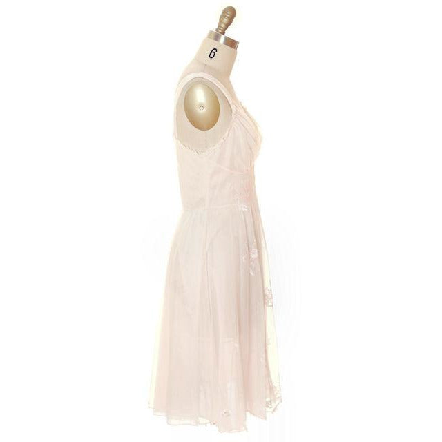 Vintage Peignoir Gotham Gold Stripe Frothy Pink Nylon Chiffon 1950s Women's,New Arrivals Gotham