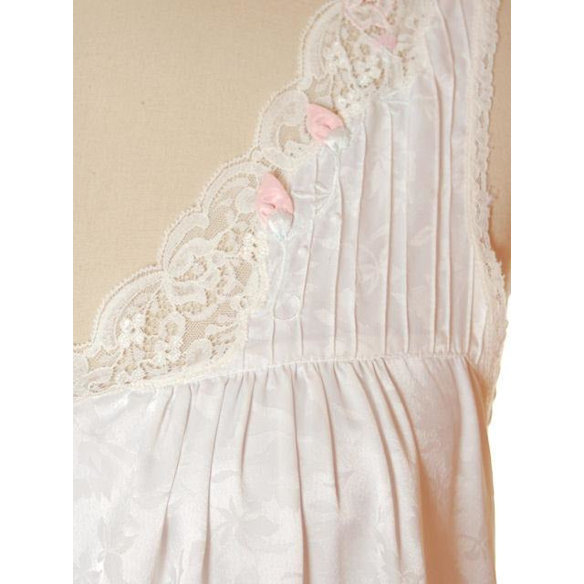 Vintage Eve Stillman White Satin Peignoir Set Med Large 1980s Women's Eve Stillman
