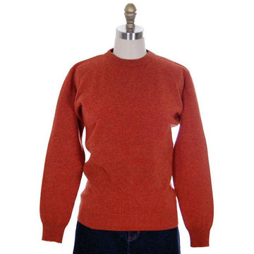 Vintage Sweater Cashmere 2ply Lord &Taylor Rust Color M 1980s - The Best Vintage Clothing
 - 1