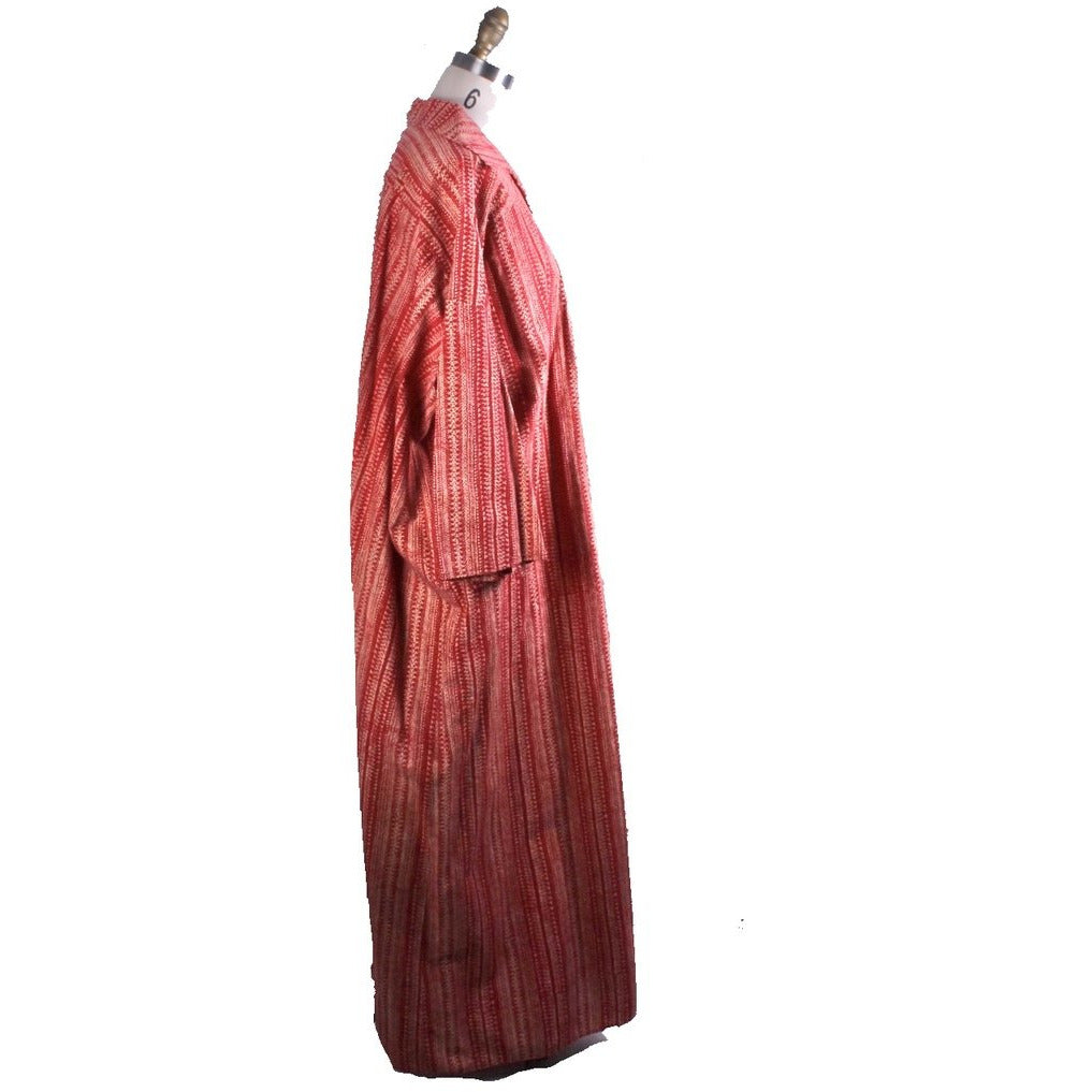 RARE Vintage Marimekko Maxi Dress 1970s Womens S Red & Cream Mini Print marimekko The Best Vintage Clothing