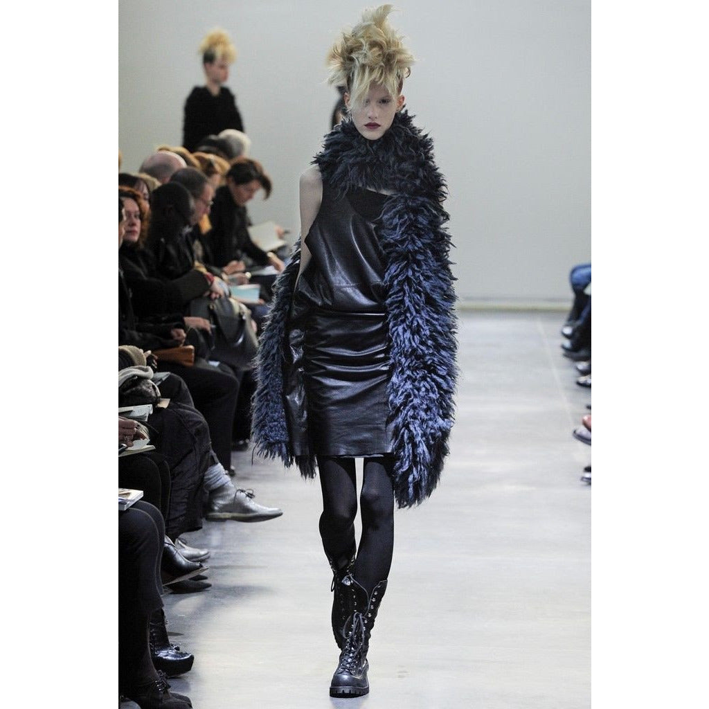 Junya Watanabe Brown Leather Dress SOLD OUT ONE SIZE AW 2011 Zeitgeist Modern Junya Watanabe