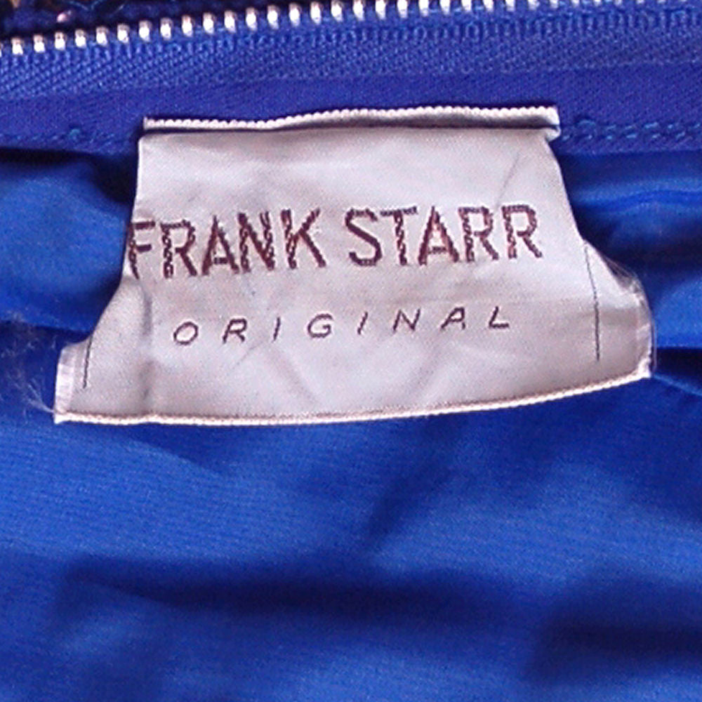 Vintage Cocktail Dress Blue Sequins Va-va-Voom! Frank Starr 1950s 36-26-36 Women's,New Arrivals Frank Starr