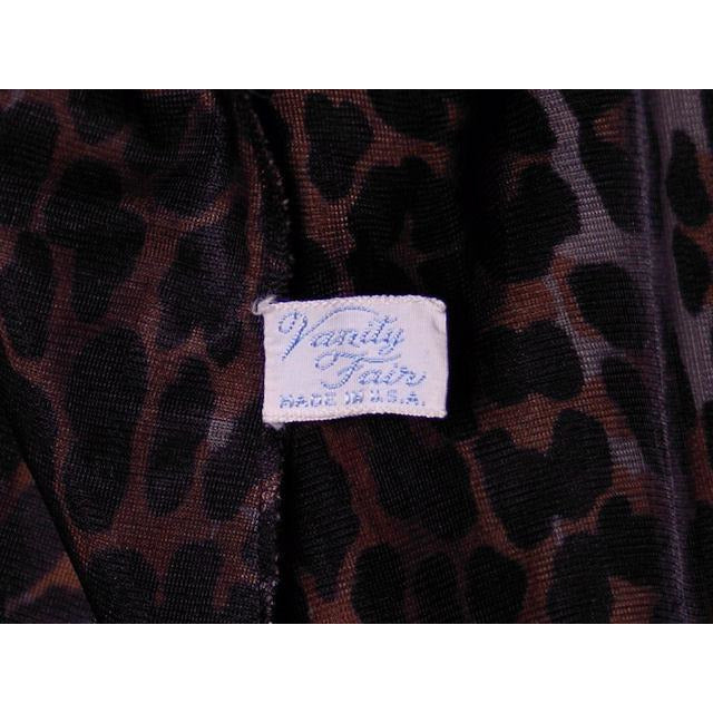 Vintage Peignoir Leopard Print Nylon Set Vanity Fair Small 1960s Women's,New Arrivals Vanity Fair