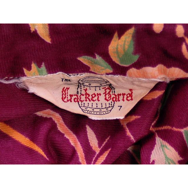 Vintage Mini Polyester Bird Print Dress/Tunic 1970s S Cart2cart vendor-unknown