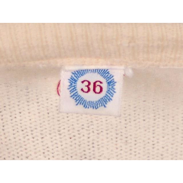 Vintage Cream Wool Beaded Cardigan Sweater 1950s S-M Women's,On Sale The Best Vintage Clothing