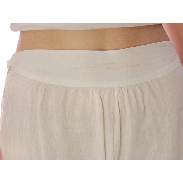 Vintage Antique Ladies Bloomers White Cotton Fancy 26" Waist Small Women's,New Arrivals The Best Vintage Clothing