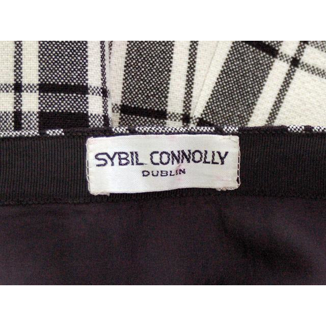 Vintage Suit Sybil Connolly Dublin Black/White Huge Plaid /Huge Pockets 1960s 38-26-38 Women's,New Arrivals Sybil Connolly