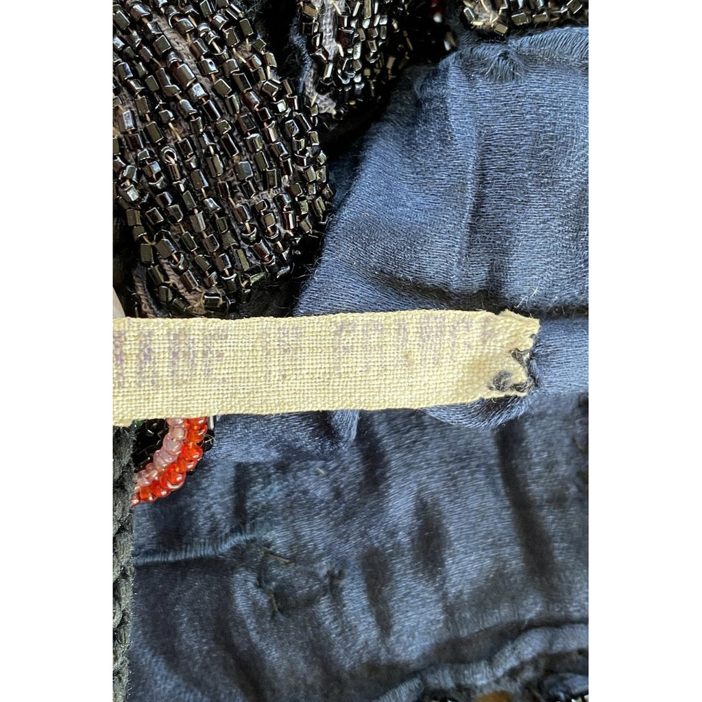 Antique 1920s Beaded Bag Made in France Colorful Floral Deco Evening Purse The Best Vintage Clothing