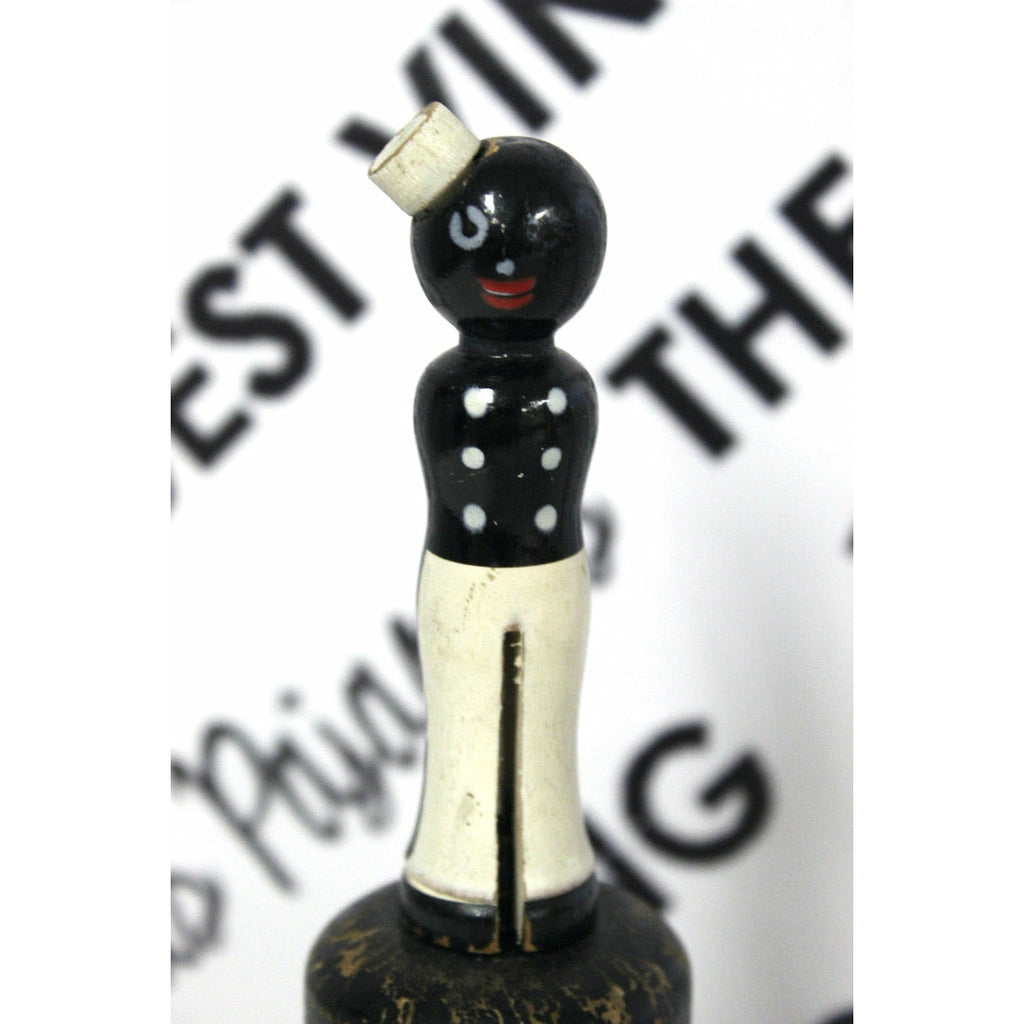 Vintage Black Americana Brush Whisk Brush Bellhop Nice 8" Bellhop The Best Vintage Clothing