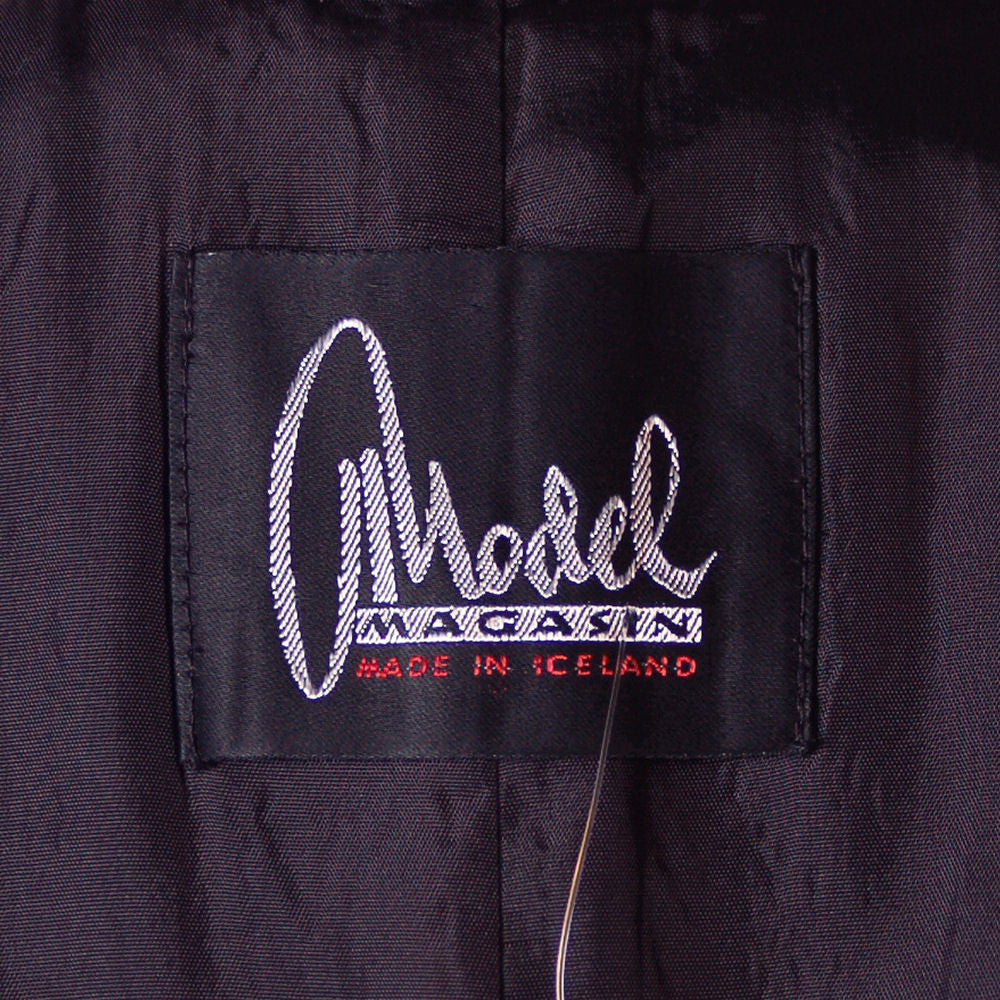 Vintage Dress Carpetbag Tunic Red/Black Geometric Iceland 1970s M Cart2cart vendor-unknown