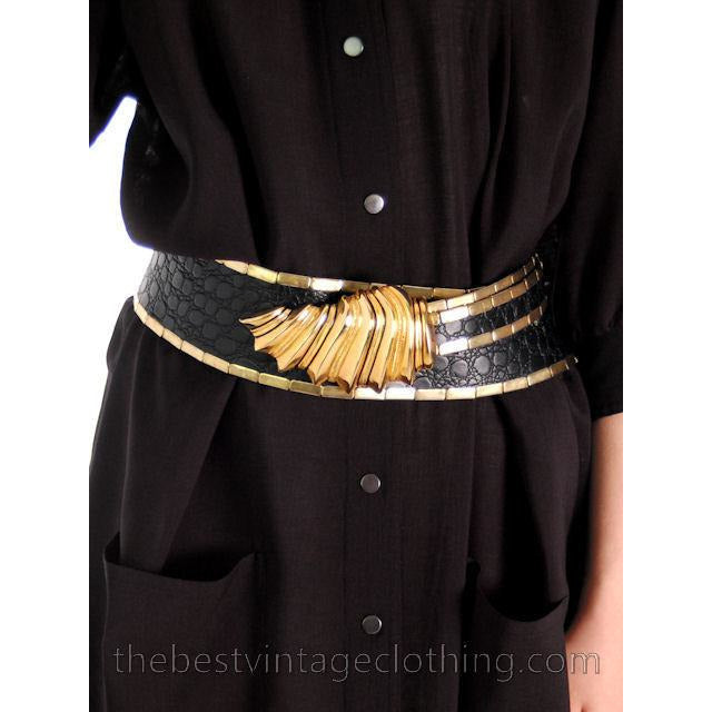 Vintage Vuokko Suomi Finland Sheer Fine Wool Dress Snap Front Black 1970s XS marimekko Vogue