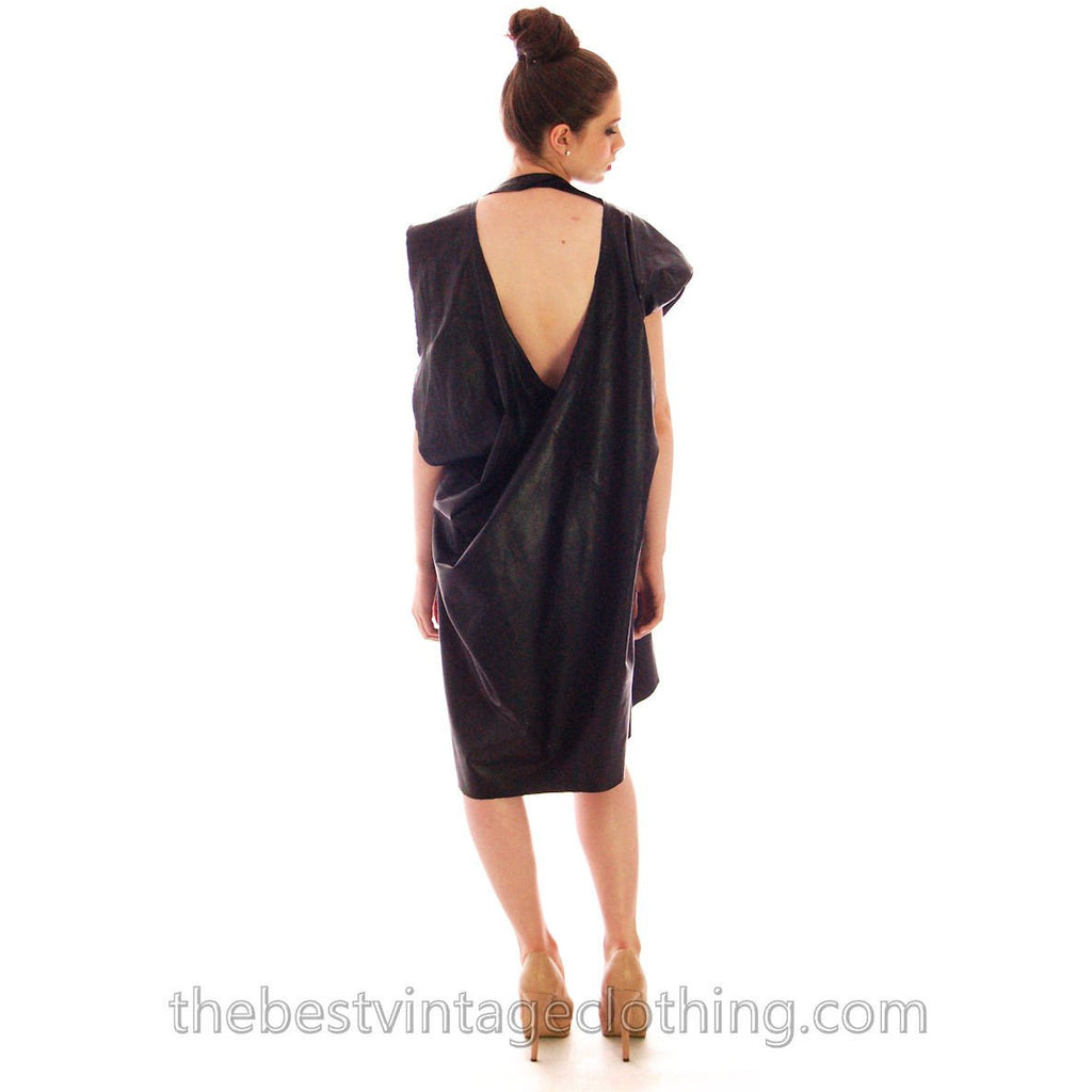 Junya Watanabe Buffalo Leather A/W 2011 Dress One Size Investment Piece Designer dress The Best Vintage Clothing