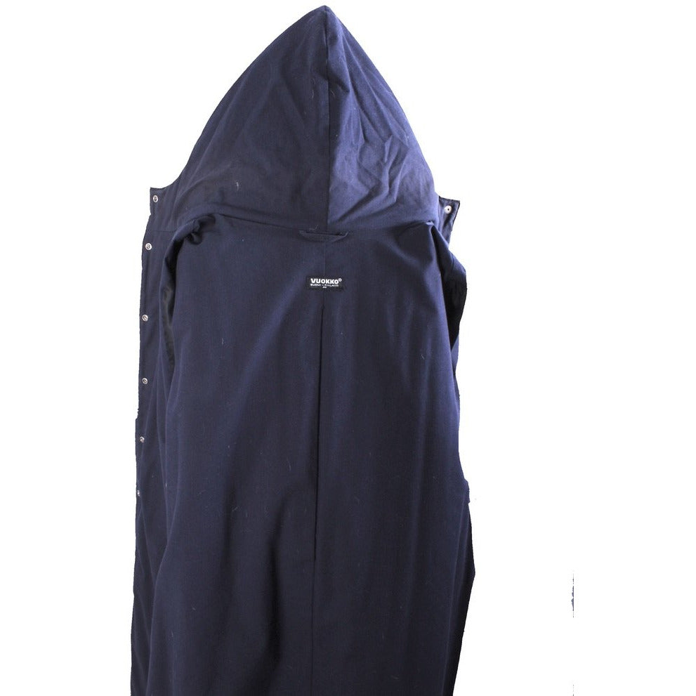 Vintage 1970s Vuokko Suomi Finland Striped Cotton Quilted Coat Snap Front Mod EU 44 M L marimekko Vuokko