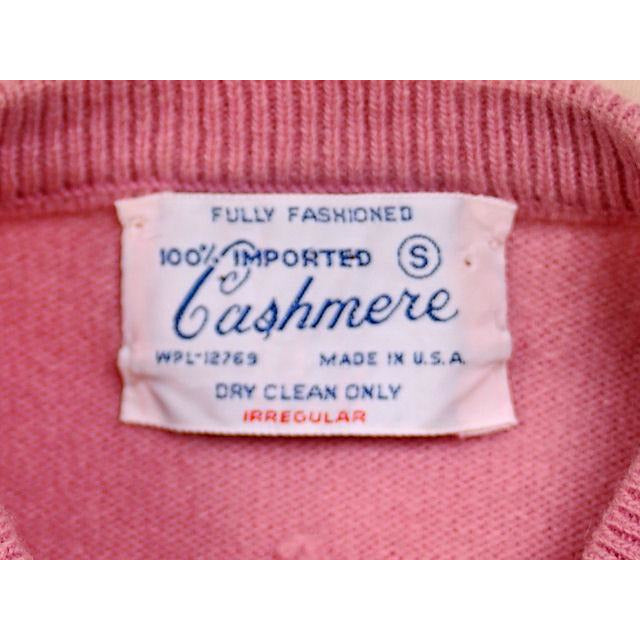 Vintage Womens Pink Cashmere Sweater Suit 1950s – The Best Vintage Clothing