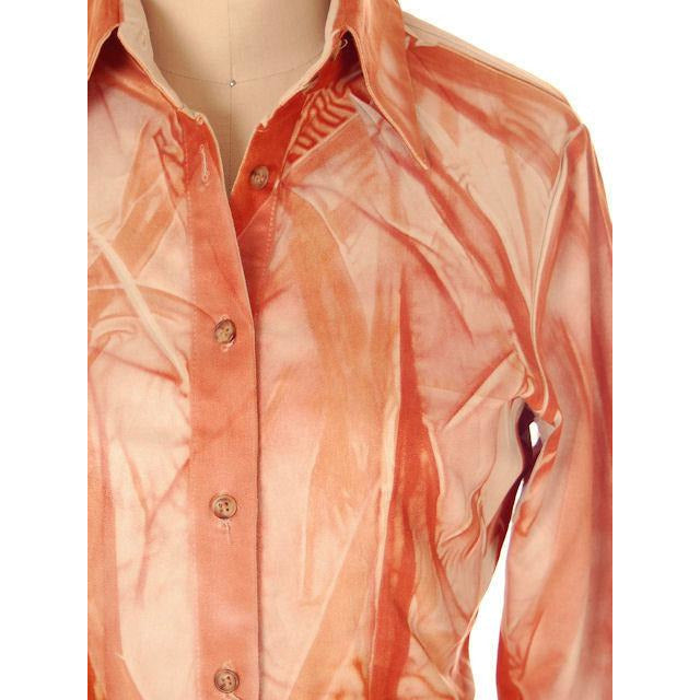 Vintage Agostino Martinez "Suede" Suit Womens S Orange 1970s Zeitgeist Modern The Best Vintage Clothing