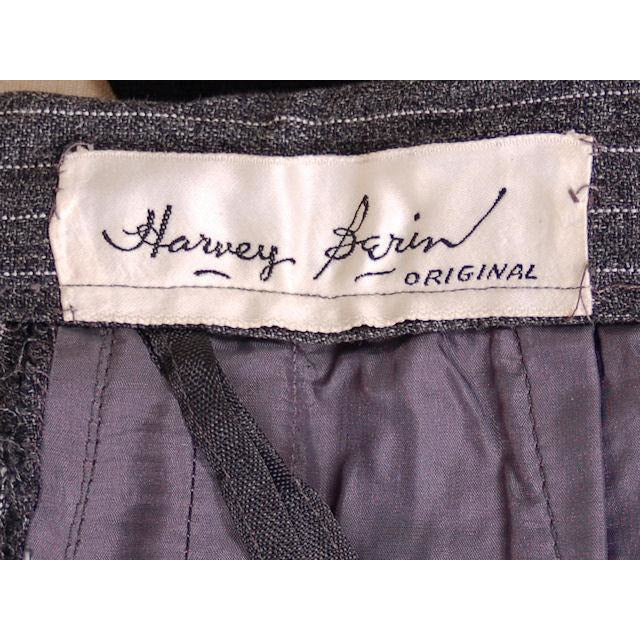 Vintage Ladies Suit Charcoal Gray Pinstripe Harvey Berin 1950s Small Women's,New Arrivals Harvey Berin