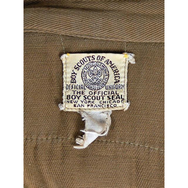 Vintage Boy Scout Shirt 1940s Official 40" Chest Men's Vintage The Best Vintage Clothing
