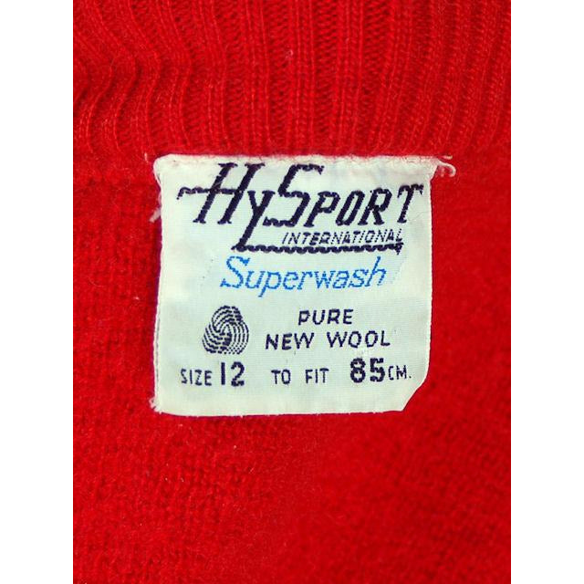 Vintage Red/ Wiite Wool Ski Sweater 1970s Ski School Small Women's,New Arrivals,On Sale The Best Vintage Clothing