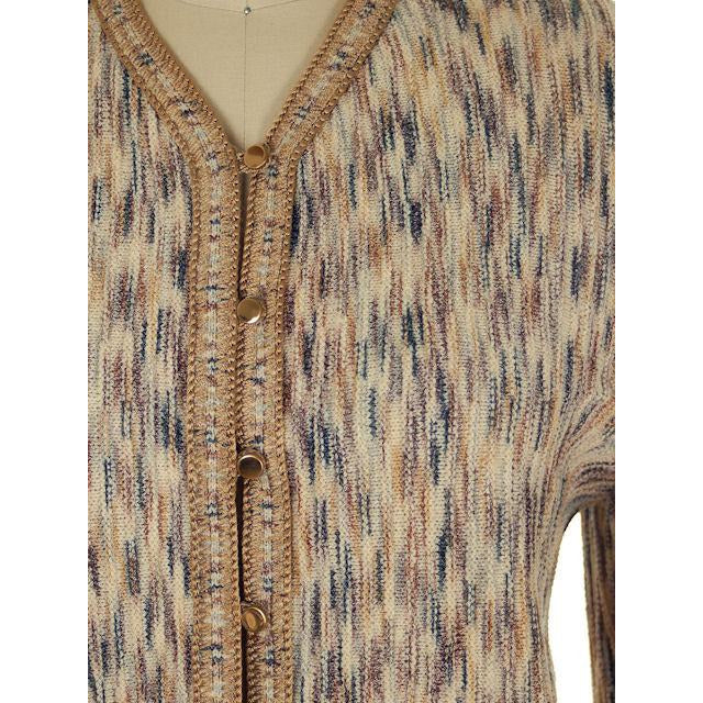 Vintage Ladies Tweed Knit Sweater Suit Oscar De La Renta 1970s Small Women's,New Arrivals Adolfo