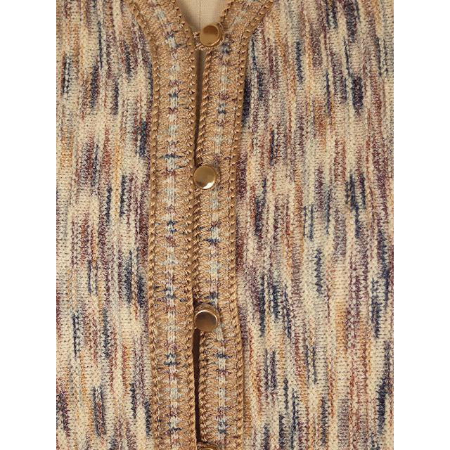 Vintage Ladies Tweed Knit Sweater Suit Oscar De La Renta 1970s Small Women's,New Arrivals Adolfo