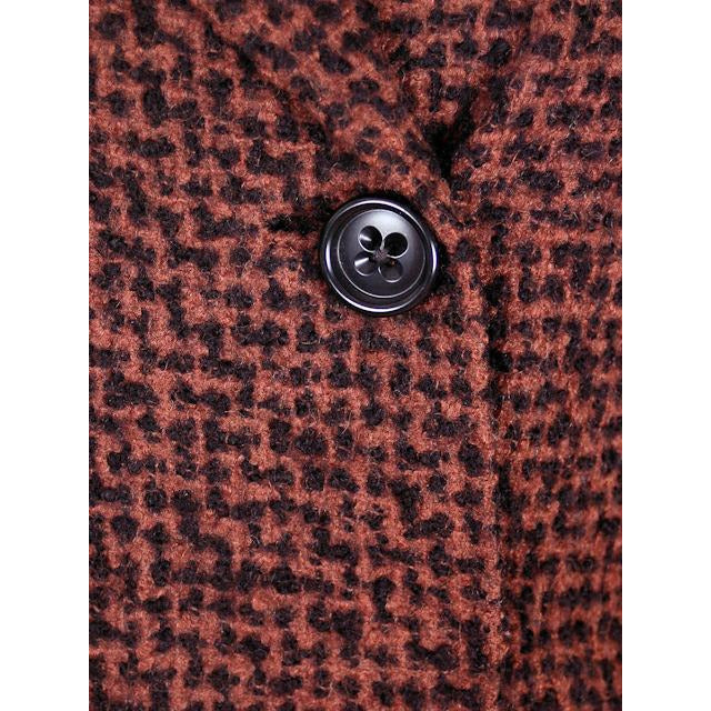 Vintage Ladies Suit Brown & Black Boucle Cape Jacket Pencil Skirt 1950s Small Women's,New Arrivals The Best Vintage Clothing