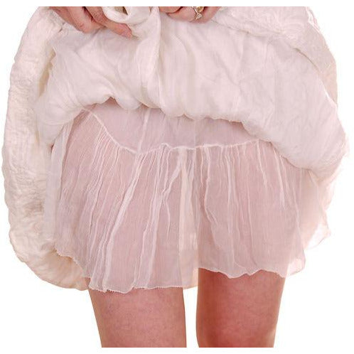 Womens Authentic Louis Vuitton Paris White Cotton Short Skirt Size 36 Small Zeitgeist Modern Louis Vuitton