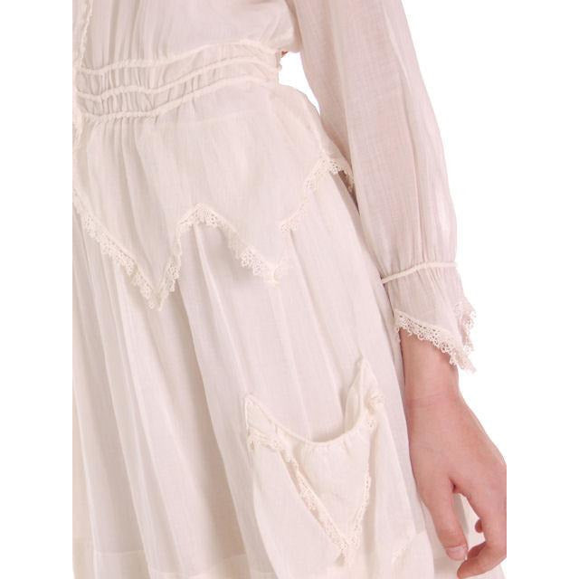 Vintage White Cotton Dress Titanic Era 1912-1914 36-27-Free Women's,New Arrivals The Best Vintage Clothing