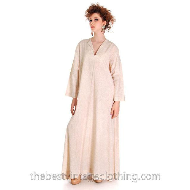 Vintage Marimekko Vuokko Nurmesniemi Printed Cotton Maxi Dress 1975 S marimekko marimekko