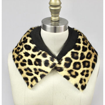 Vintage Fur Collar Leopard 1950s for your coat Accessories The Best Vintage Clothing