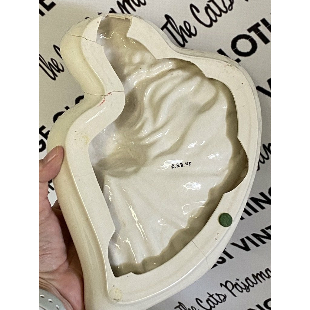 Rare Mid Century Bombshell Vintage Pottery Hot Pin-Up Dish 1958 Gal Marilyn M? Collectibles,New Arrivals The Best Vintage Clothing