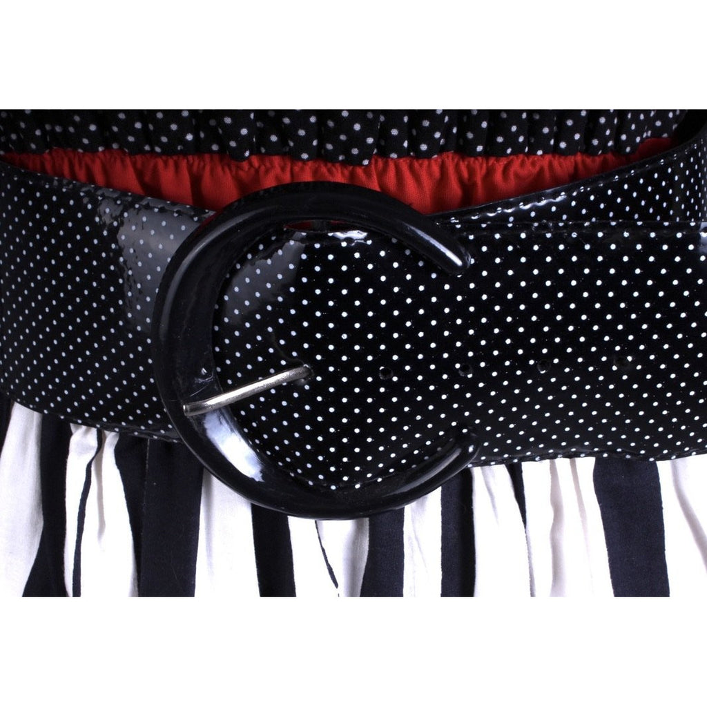 Fun Sundress Maxi Hansel & Gretel Fairy Tale Print 1970s Cotton Leisure Lovers dress The Best Vintage Clothing