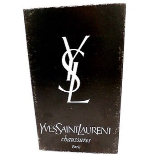 Authentic YSL Slingback Black Patent Leather High Heels Shoes 9.5 N Original Box Clothing, Shoes & Accessories > Women > Women's Shoes > Heels YSL, Yves Saint Laurent