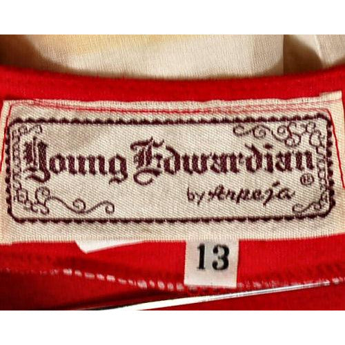 Vintage Red Halter Maxi Dress/Jacket Young Edwardian 1970S 34-30-44 Cart2cart Young Edwardian