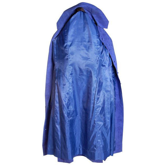 Vintage Ultra Suede Ladies Spring Coat/Dress Bright Blue 1970s Small Women's,New Arrivals The Best Vintage Clothing