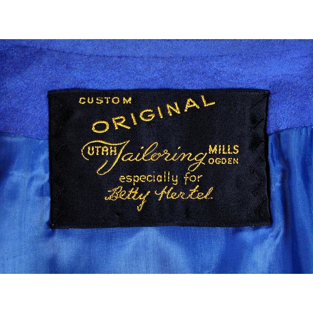 Vintage Ultra Suede Ladies Spring Coat/Dress Bright Blue 1970s Small Women's,New Arrivals The Best Vintage Clothing